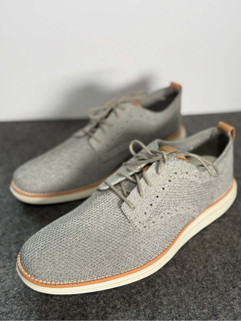 Cole Haan OriginalGrand Stitchlite Wingtip Oxford Gray Men’s 11M C29734